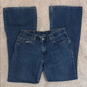 Vintage Levi’s Super Low Flared Leg Jeans
